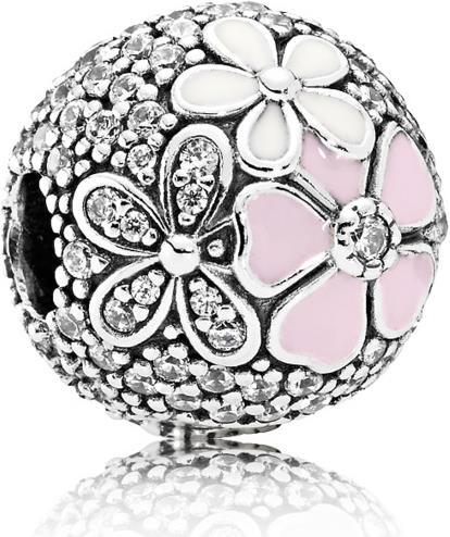 Actual product image Pandora Charms/Beads Picturesque Flowers Clip (Silver)