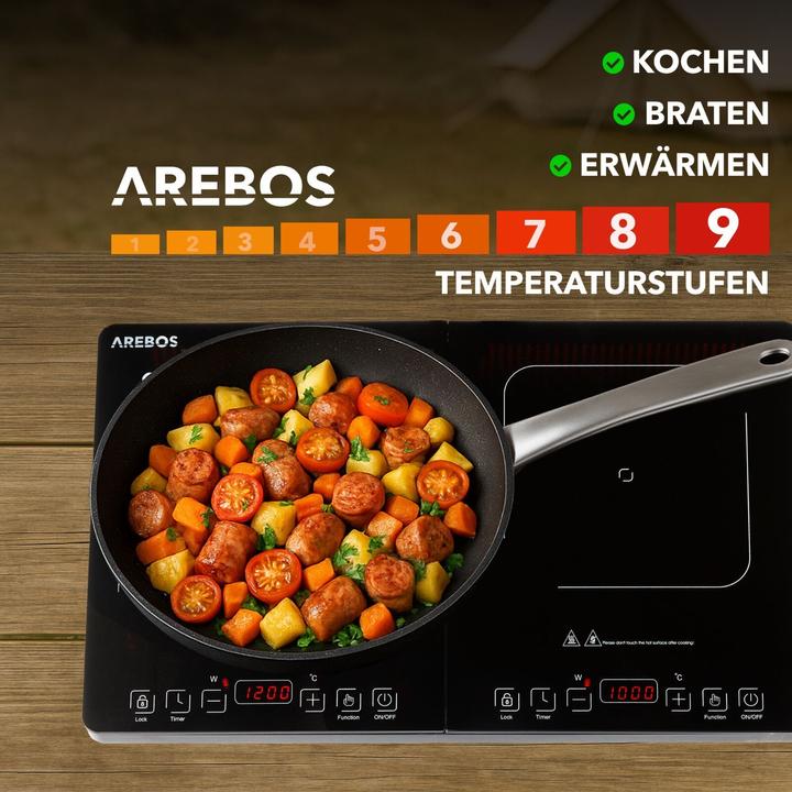 Produktbild Arebos Induktionskochfeld