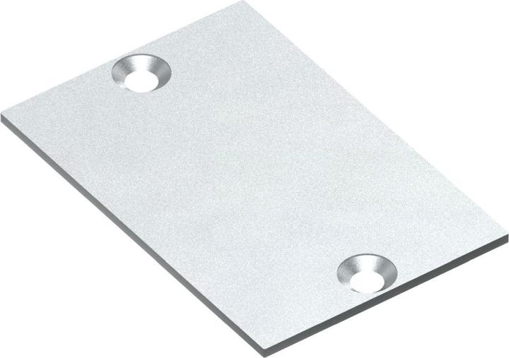 Immagine prodotto Elbro Piastra terminale per canale, alluminio, 60×40mm, con viti