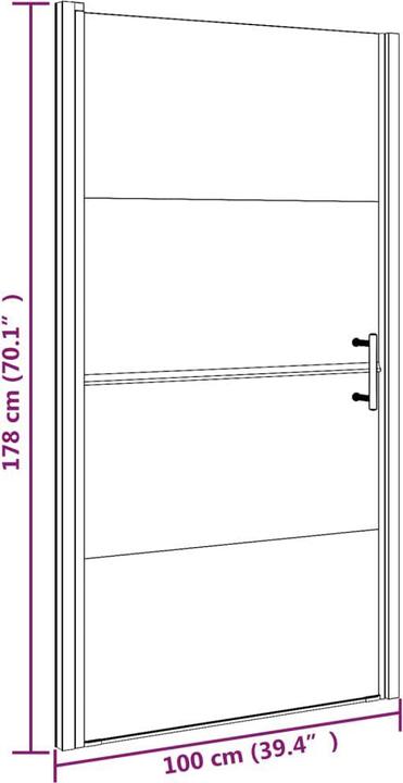 Immagine prodotto VidaXL Darija (100 cm, 100 cm, 178 cm)