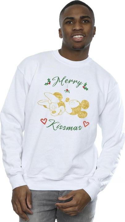 Immagine prodotto Disney Mickey Mouse Merry Kissmas Felpa Uomo (L)
