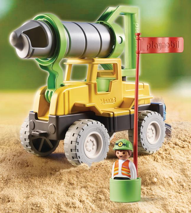 Actual product image Playmobil Drilling vehicle (70064, Playmobil Sand)