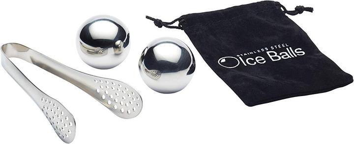 Immagine prodotto BarCraft Set di palette e pinze per il ghiaccio (Pietre di whisky)