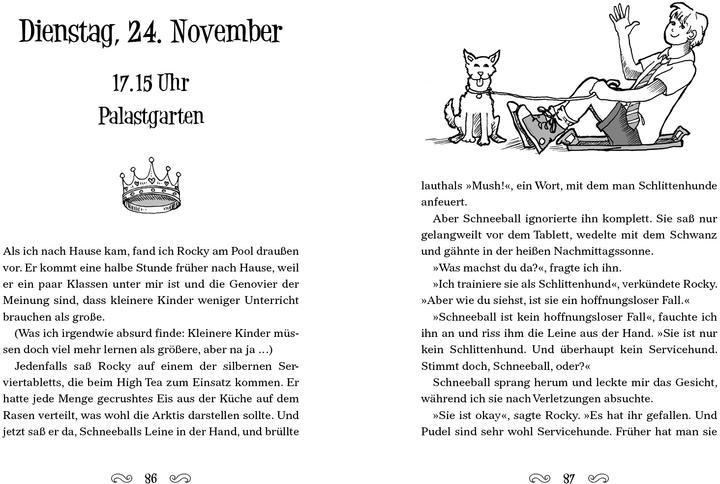 Actual product image Ich bin dann mal Prinzessin – Wie küsst man einen Prinzen? (German, Meg Cabot, Ilse Rothfuss, 2019)