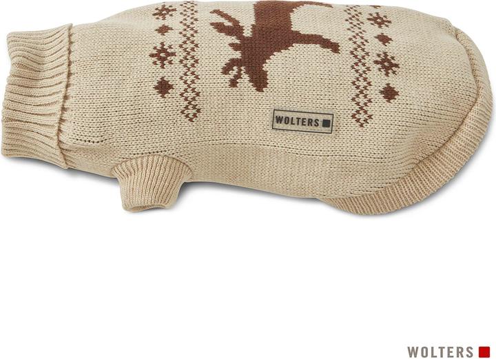 Immagine prodotto Wolters Maglia Moose 50 cm beige/marrone (50, Maglione per cani)