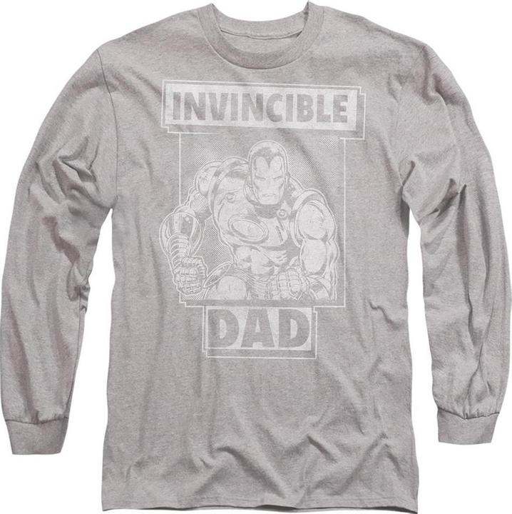 Iron Man Invincible Dad TShirt Vatertag (XXL)