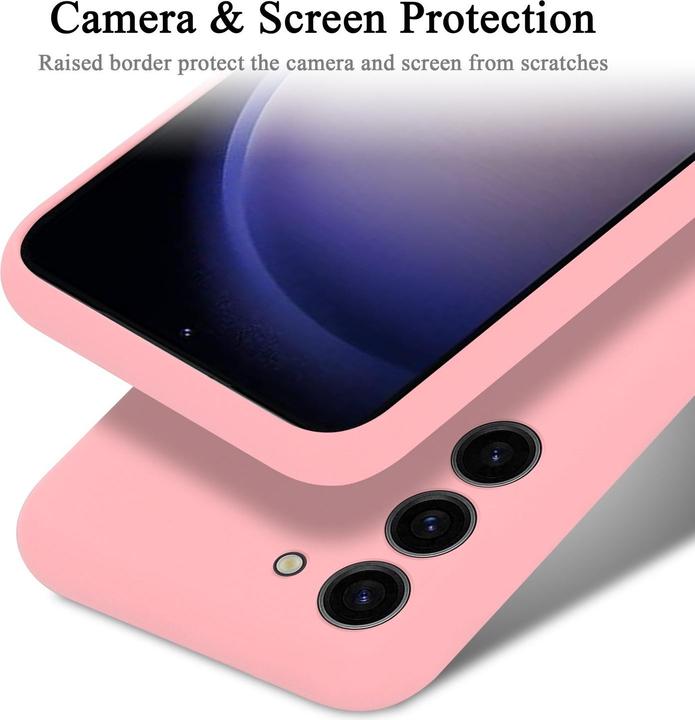 Actual product image Cadorabo CoverTPU in liquid protection case silicone design (Samsung Galaxy S24+)