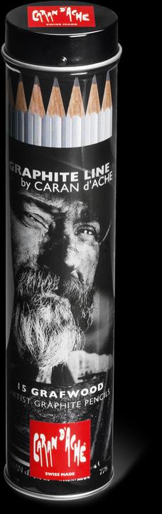 Produktbild Caran d'Ache Grafwood (0.50 mm, 4h, 4B, 5B, 7B, 9B, 3H, 3B, 8B, 2B, H, B, HB, F, 2H, 6B, 15 x)