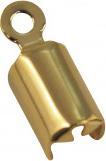 Rayher Verbindung für Schmuckschnüre, gold, 4 Stück