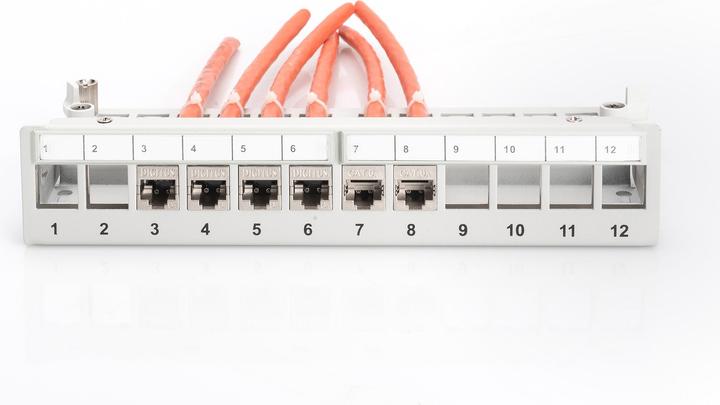 Actual product image Digitus Desktop Patch Panel,12-Port
