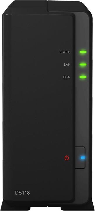 Produktbild Synology Ds118 (1 x 3 TB, WD Red Plus)