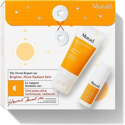 Actual product image Murad The Derm Report on Brighter More Radiant Skin Skincare Set - Worth £36 (Hair care set)