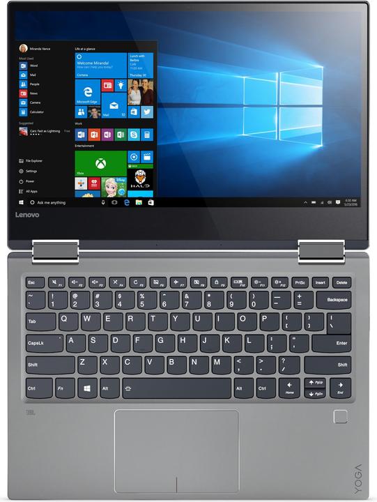 Image du produit Lenovo Yoga 720-13IKBR (13.30", Intel Core i7-8550U, 8 Go, 256 Go, CH)