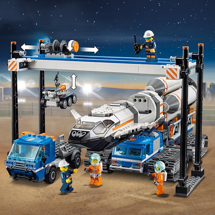 Produktbild LEGO Raketenmontage und Transport (60229, LEGO City)