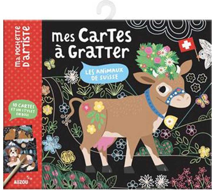 Actual product image Ma pochette d'artiste / Mes cartes à gratter / Les animaux de la Suisse
