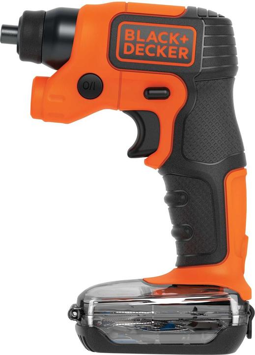 Actual product image Black & Decker Cordless screwdriver (Rechargeable battery operated)