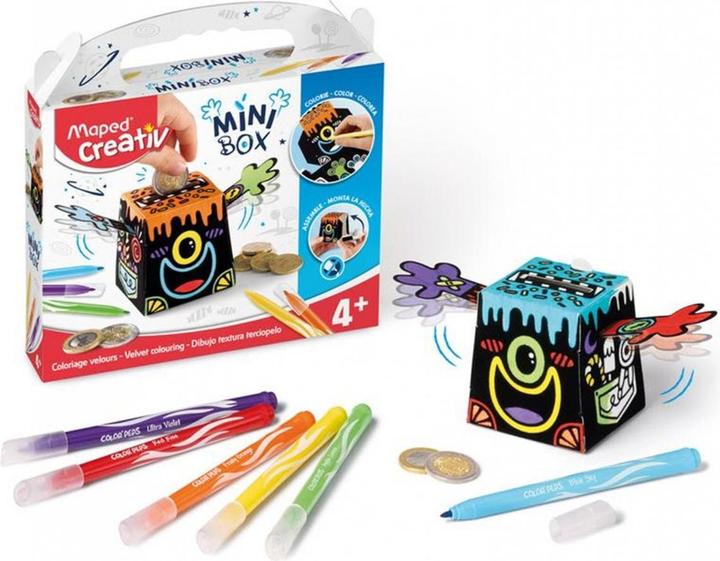 Maped Craft set Mini Box money box 7 pieces (3 x 20 x 20 cm)