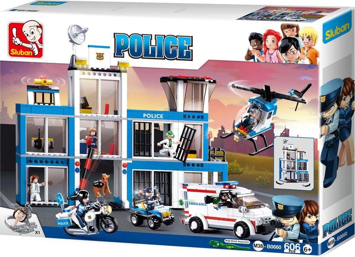 Actual product image Sluban Police Station