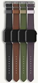 Produktbild OtterBox Symmetry Cactus Leather Watch Band für Apple Watch 9/8/7 41mm (41 mm, Veganes Leder)