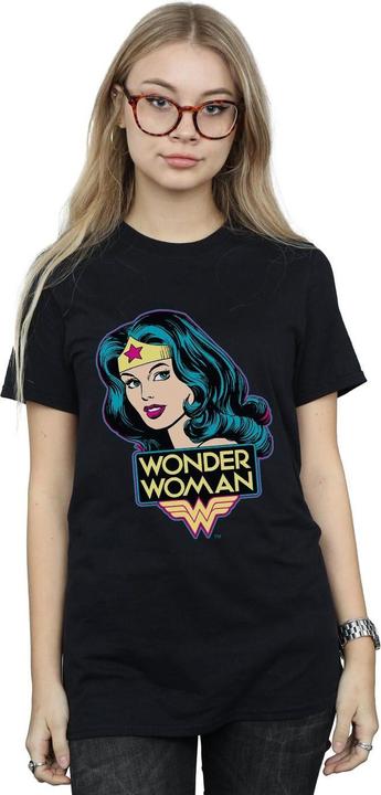 Image du produit Wonder Woman T-Shirt coton tête de femme/femme (XXL)