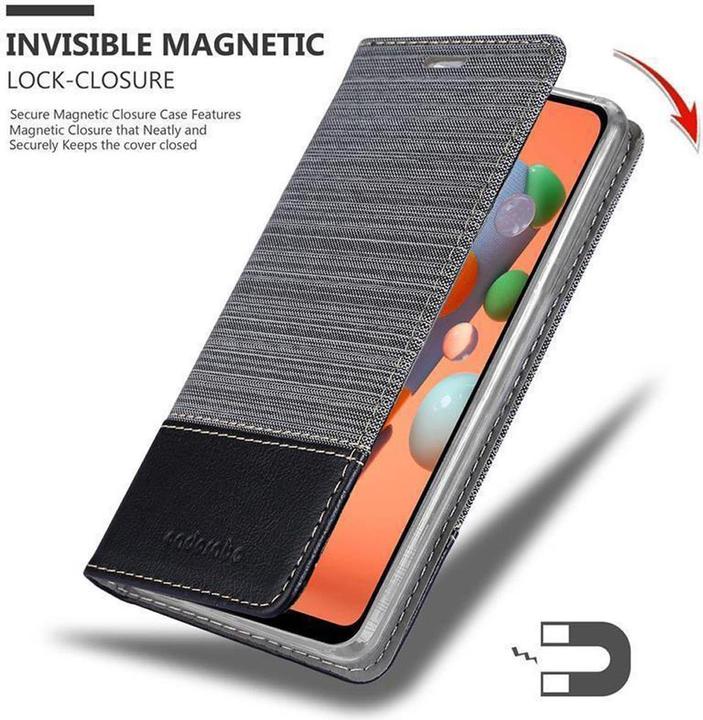 Produktbild Cadorabo Book Jeans Optik Cover (Samsung Galaxy A11)