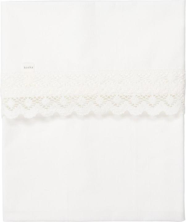Produktbild Koeka Kinderlaken Crochet milky (110 x 140 cm)