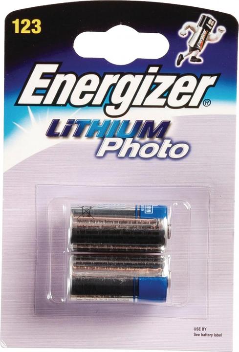 Actual product image Energizer 123 Lithium Photo (2 pcs., CR123A, 1500 mAh)