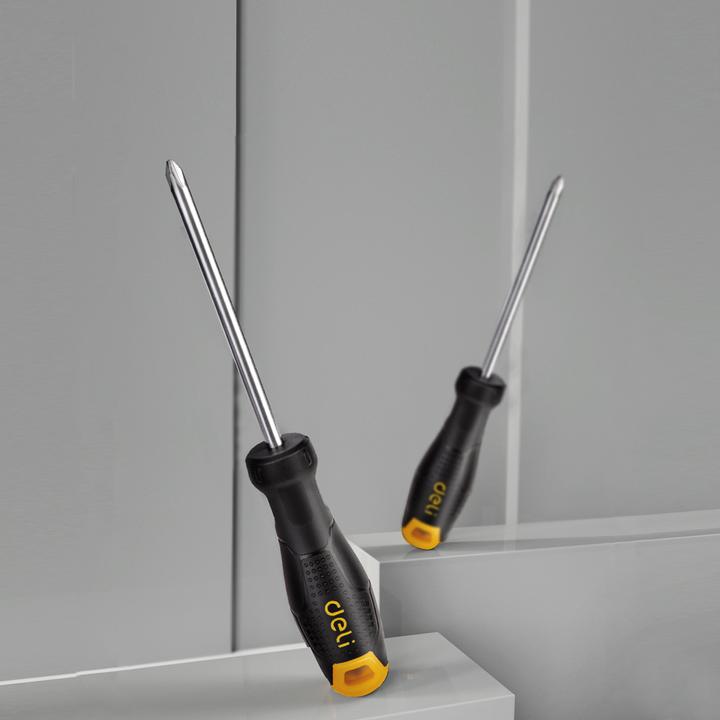 Immagine prodotto Deli Tools Cacciavite Philips PH2x150mm EDL626150 (nero) (Fessura croce Phillipps (PH))