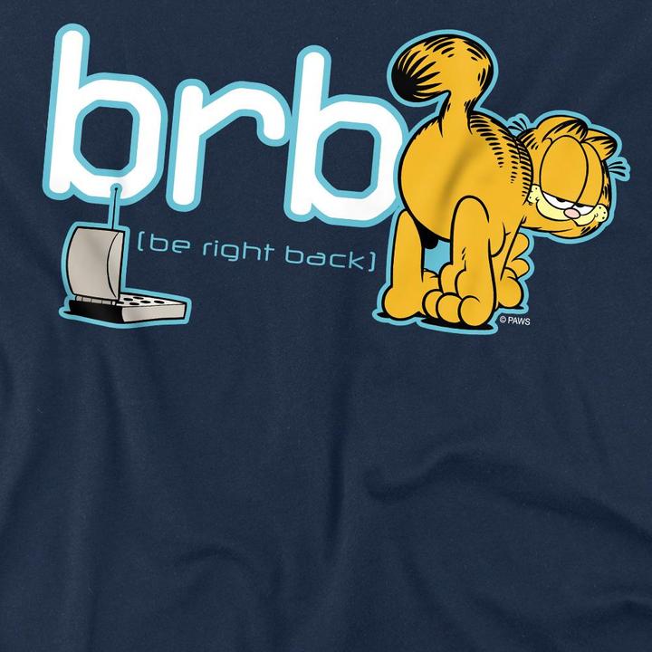 Immagine prodotto Garfield Be Right Back Maglietta Uomo (S)