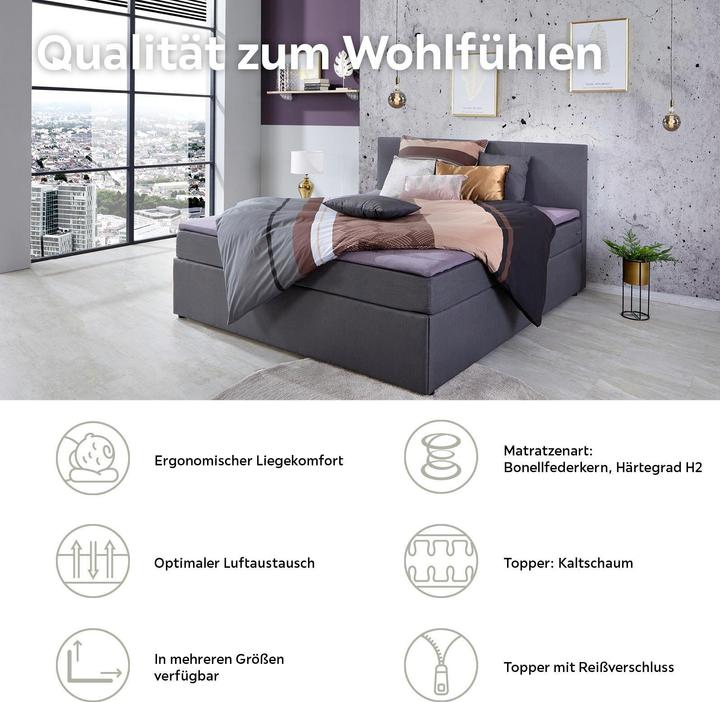Actual product image Dominari Box bed (180 x 200 cm)