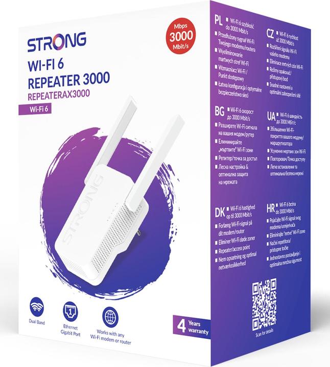Immagine prodotto Strong Ripetitore WLAN AX3000 (2402 Mbit/s, 574 Mbit/s)