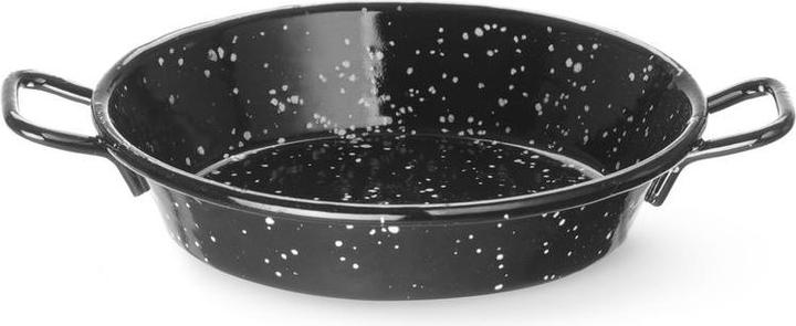 Actual product image Hendi Paella pan enamelled flat steel (24 cm, Paella pan, Steel)
