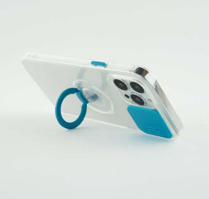 Immagine prodotto PhoneLook Cover con cursore della fotocamera e anello blu (Apple iPhone 13 Pro)