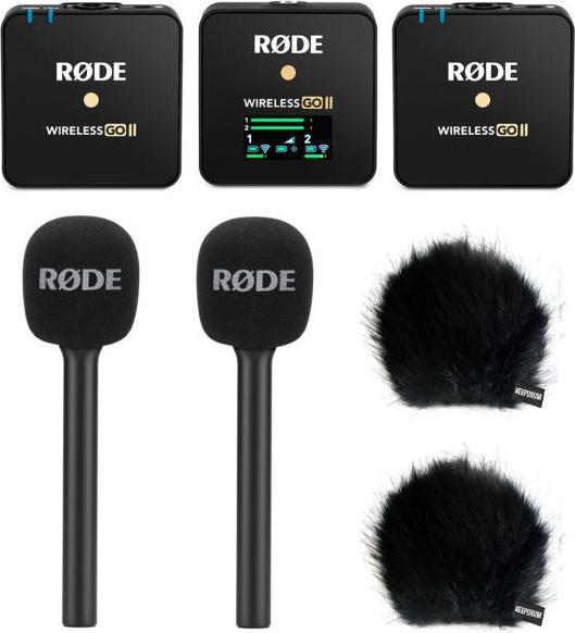 Produktbild RØDE Wireless GO II Funk-Mikrofon Interview Set 2-BK