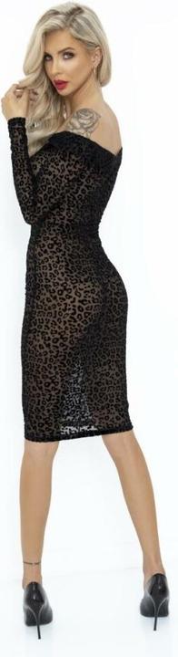 Image du produit Noir Handmade robe mi-longue (XXL)