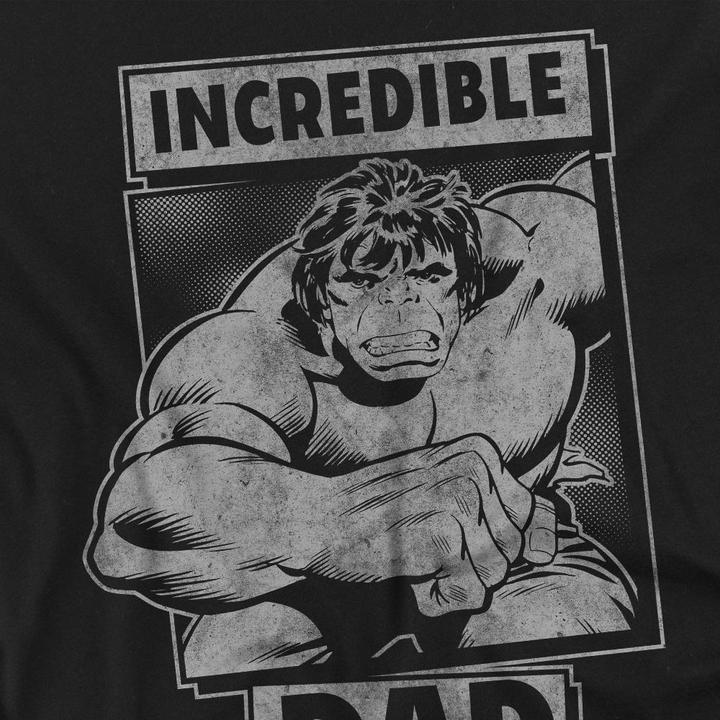 Produktbild Hulk Incredible Dad TShirt Vatertag (M)