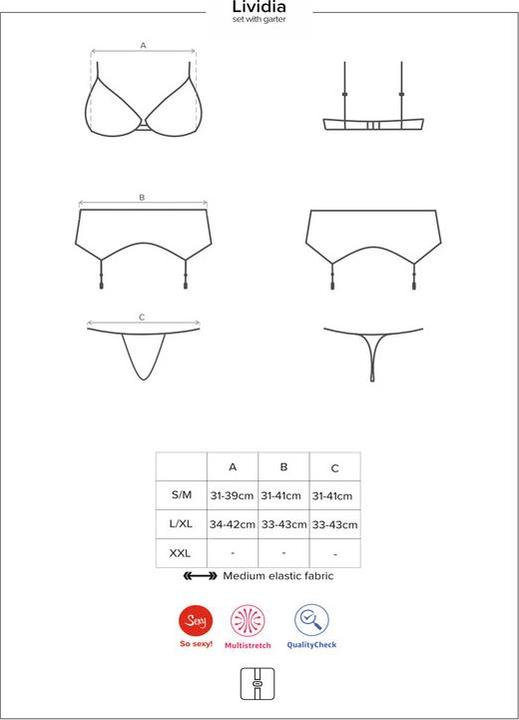 Actual product image Obsessive Lividia (S, M)