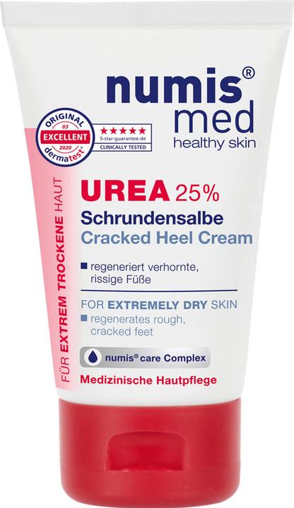 Numis Med UREA 25% Schrundensalbe (Fusscrème & Fussgel, 50 ml)