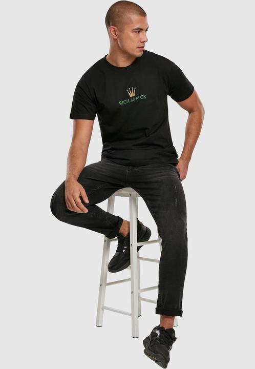 Actual product image Mister Tee Rich As Fuck Tee (S)