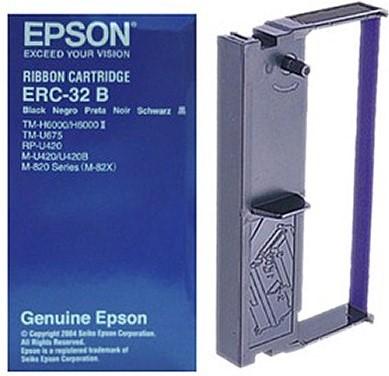 Produktbild Epson Ribbon Cartridge TM-U675/-H6000/II, M-U420/820/825, ERC32B