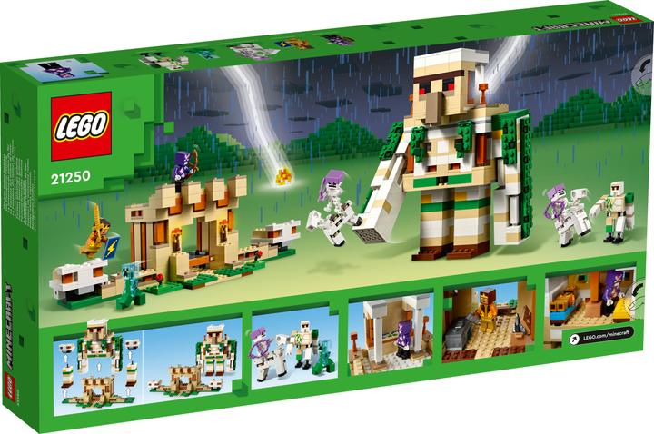 Immagine prodotto LEGO 21250 La Fortezza del Golem di Ferro (21250, LEGO Minecraft)