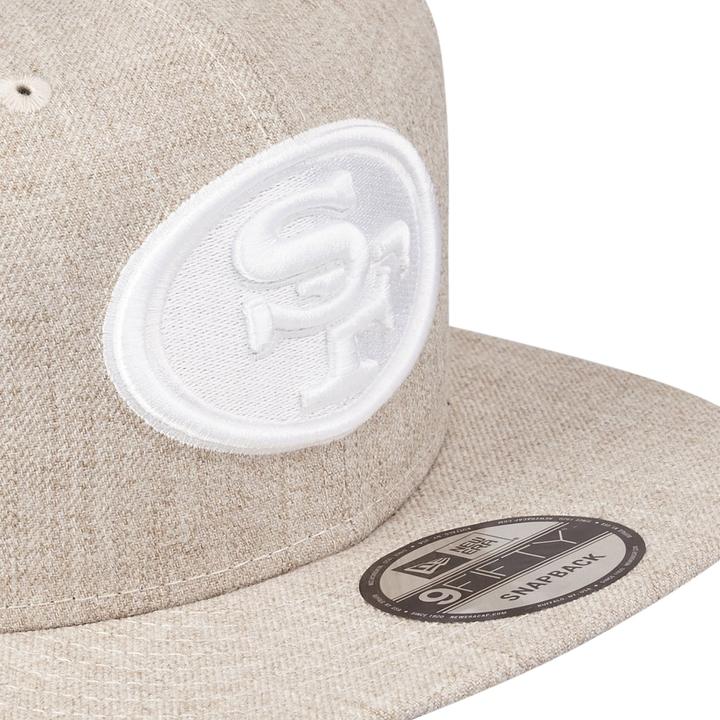 Produktbild New Era 9Fifty San Francisco 49Ers Heather Oat (One Size)