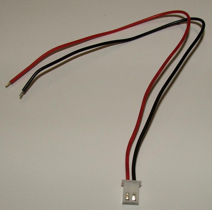 Image du produit OEM Fiche de connexion avec 20cm de câble JST XH2.54 2 Pin Femal