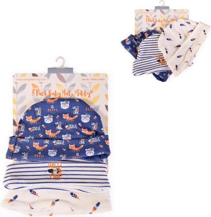 Image du produit Cangaroo bonnet de bébé Tibby set de 3 (46)