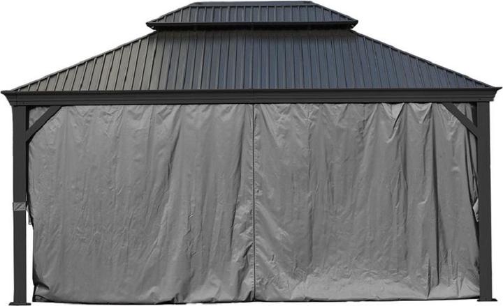 Immagine prodotto Jet-Line Padiglione da giardino in alluminio DAMASKUS 3x3,65 m con tetto in alluminio massiccio (300 cm, 365 cm)