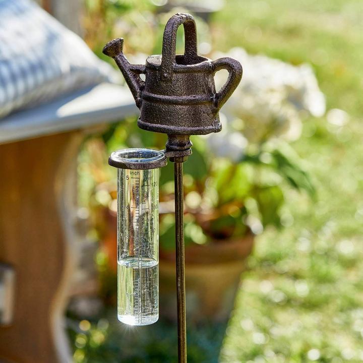 Actual product image Loberon Rain gauge Vilat brown