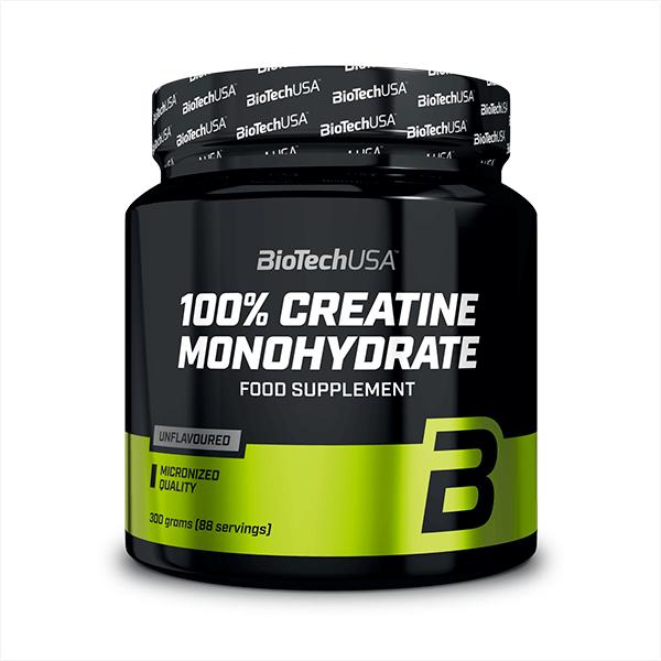 Actual product image Biotech USA 100 Micronized Creatine Monohydrate (1 Piece, Powder, 300 g)