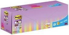 Actual product image Post-it Notepad Z-Notes Super Sticky Yellow 7.6 cm x 7.6 cm (7.6 x 7.6 cm)
