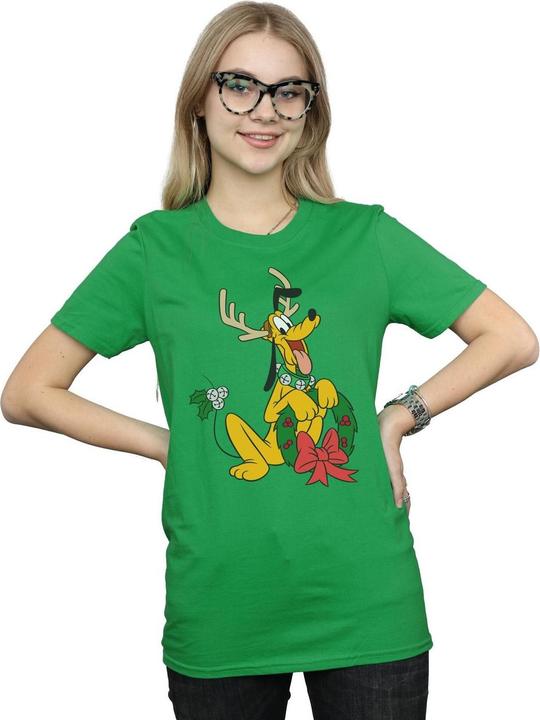 Produktbild Disney Pluto Christmas Reindeer TShirt (L)