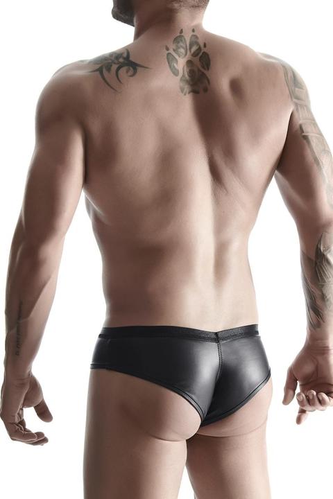 Produktbild Regnes Fetish Planet Wetlook Herren Slips im brasilianischen Stil (XL)